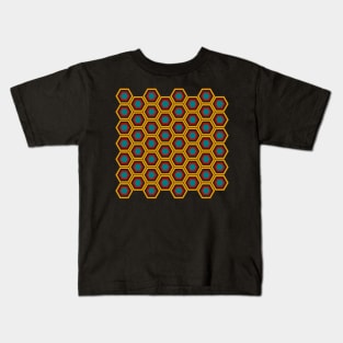 Hex Pattern Kids T-Shirt